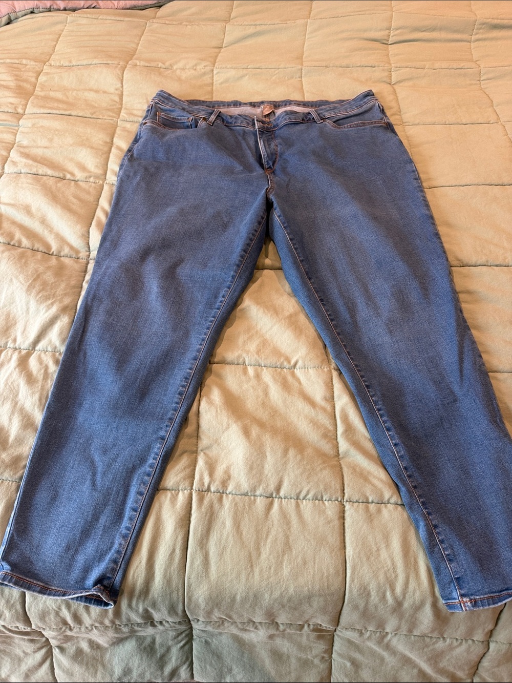 Falls Creek Women's Skinny Jeans in Medium Blue